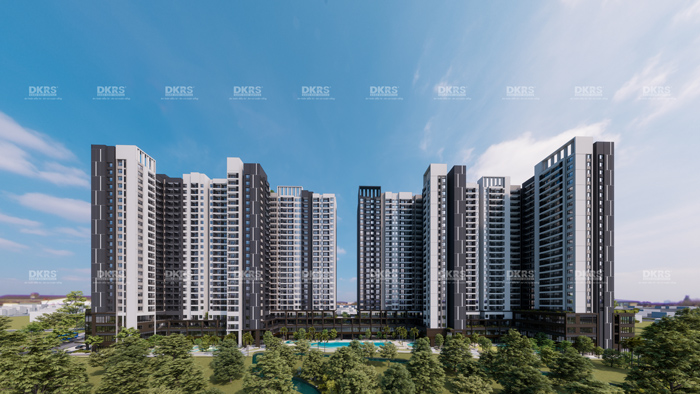 Emerald Garden View - Phối cảnh tổng thể